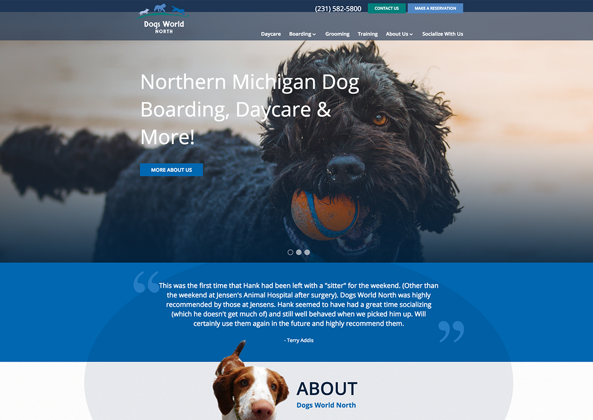 Dogs World North Website