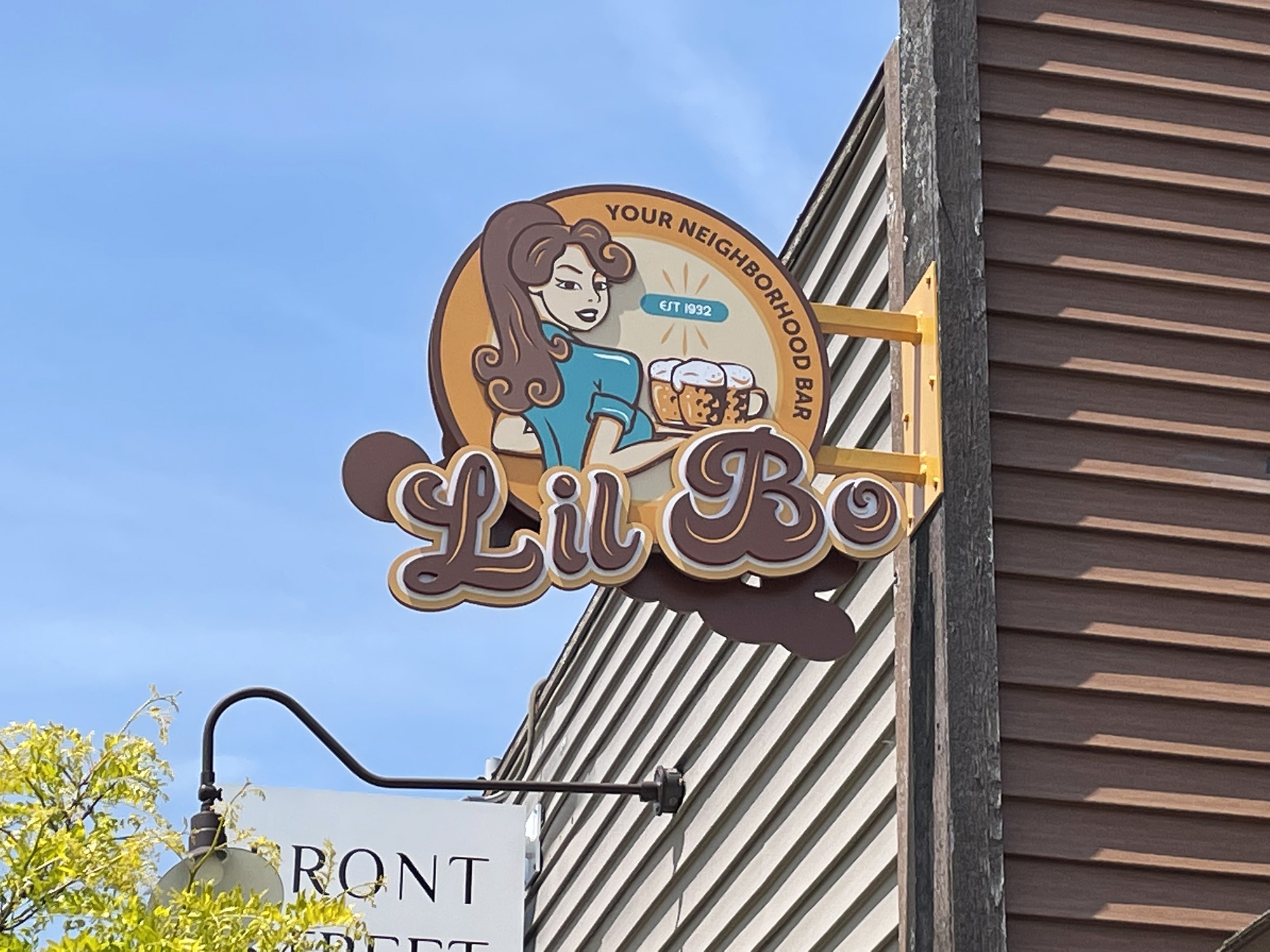 Lil Bo Exterior Signage