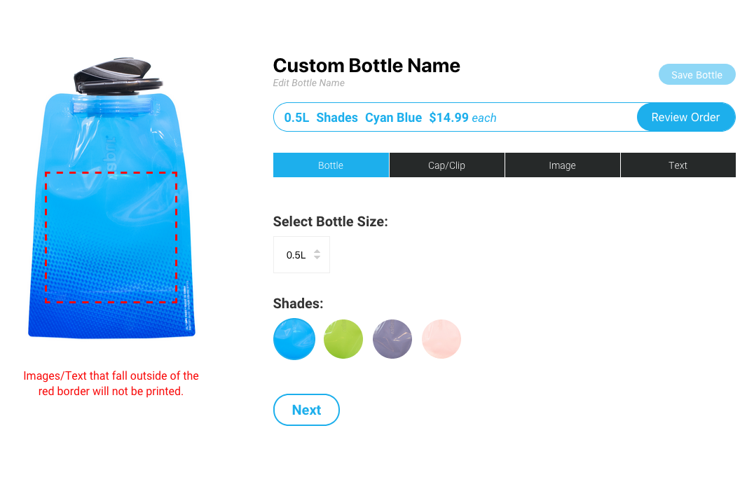 Vapur Customizer