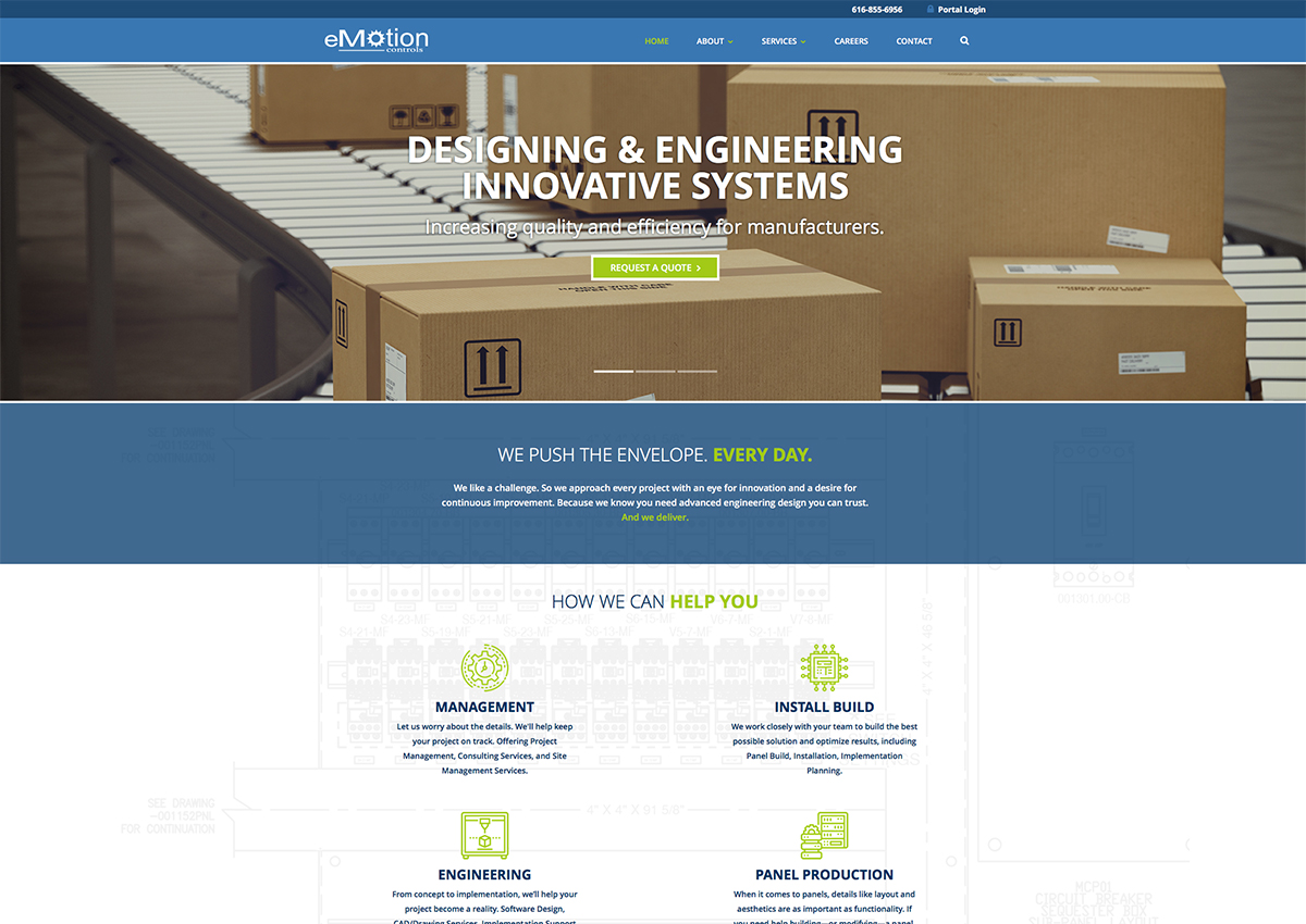 eMotion Controls Website