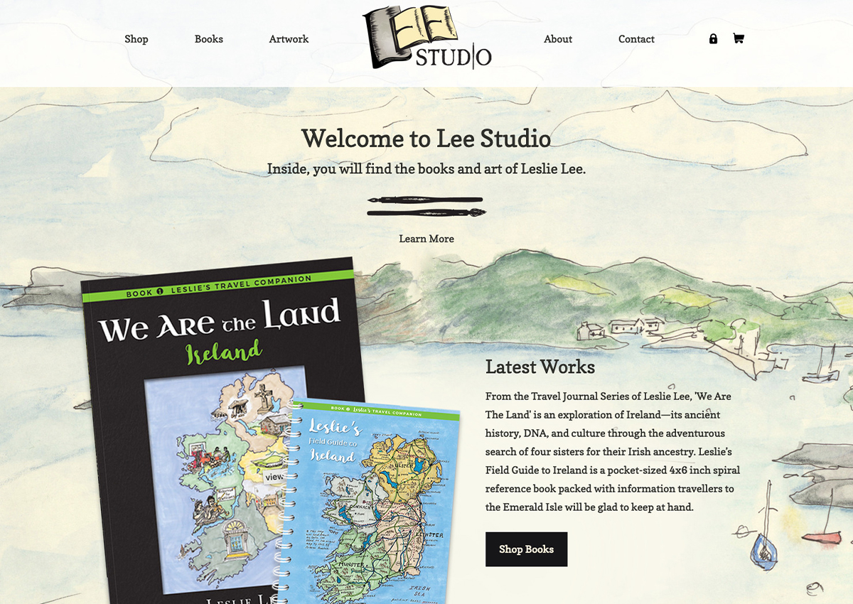Lee Studio Web Redesign